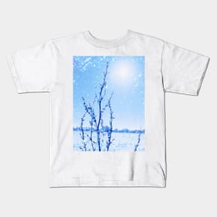 Tenderness of Winter No. 2 Kids T-Shirt